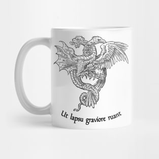 Ut Lapsu Graviore Ruant Mug